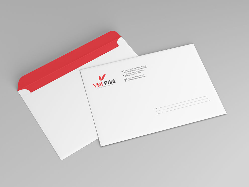 Tạo Dựng Ấn Tượng Với Bao Thư In Ấn Tinh Tế Cho Văn Phòng