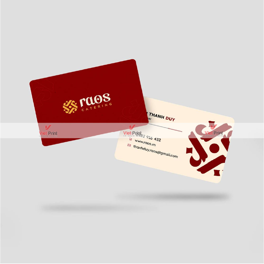 In Danh Thiếp Ép Kim - Mẫu Mã Sang Trọng, Đẹp Mắt và Tạo Dấu Ấn Doanh Nghiệp