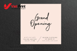 In Thiệp Giấy Mỹ Thuật Có Những Ưu Điểm Gì So Với Các Loại Thiệp Thông Thường?