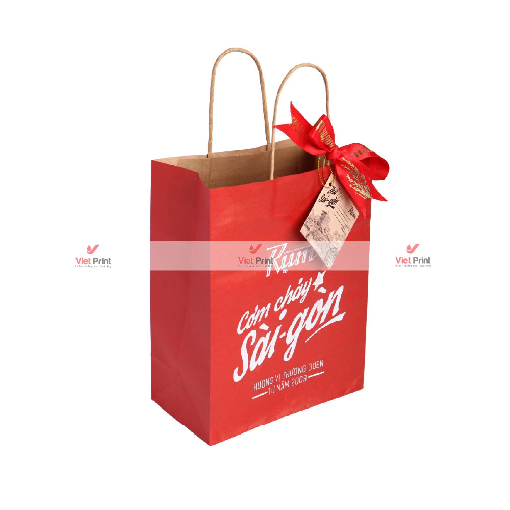 Túi Giấy In Logo - Cách Tạo Ấn Tượng Lâu Dài Cho Khách Hàng